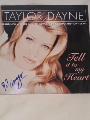 Taylor Dayne Tell It To My Heart vinyl used