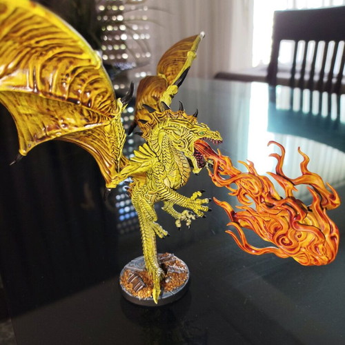 Durkar the Sovereign Serpent figure like new for Dungeons and Dragons
