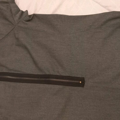 Zara dress gray like new, size L