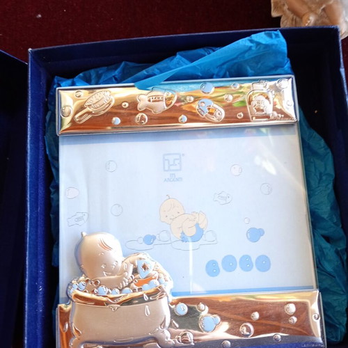 Laminato AG photo frame with silver layer like new, size 14.5x13
