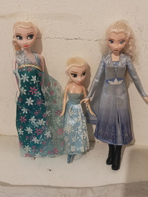 Frozen Elsa dolls, pack of 3