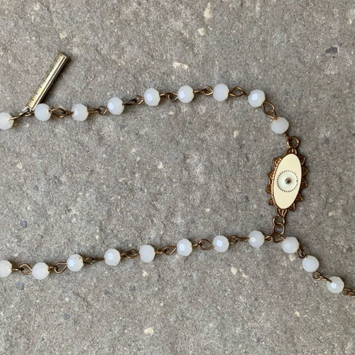 Set of 9 necklaces with various designs