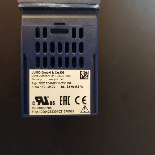 JUMO diraTRON 108 PID Temperature Process Controller