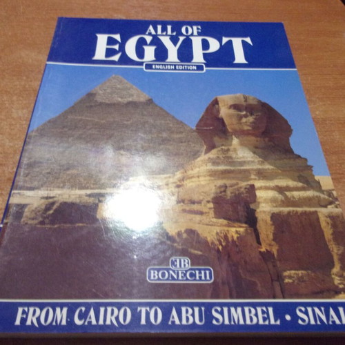 All of Egypt Book Bonechi like new