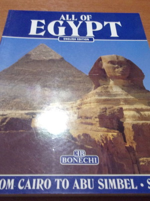 All of Egypt Book Bonechi like new