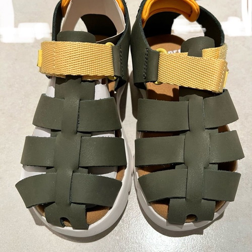 Camper kids sandals new, size 23, green