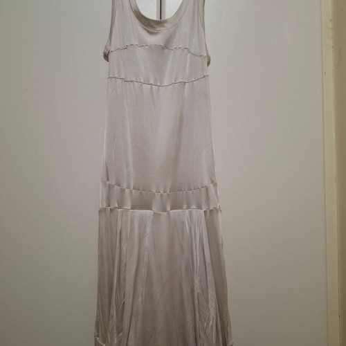 Diesel Vintage Silver Metallic Dress M like new