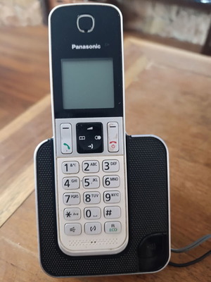 Panasonic KX-TGD310 cordless digital phone, silver