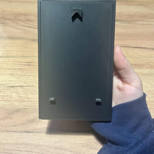 Wall mount for graded Pokemon cards 3D printed black new