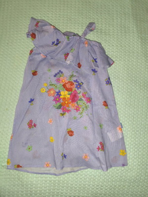 Alouette summer dresses like new, size 5-6 years, blue multicolor