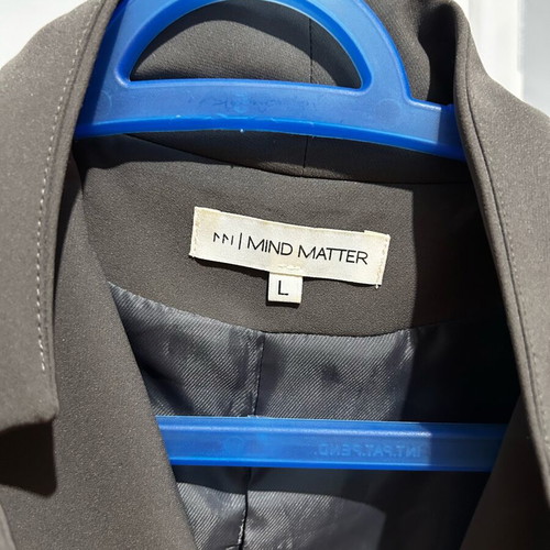 Mind Matter long blazer used, gray, size L