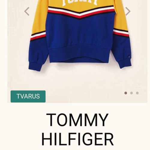 Tommy Hilfiger Original kids hoodie like new, age 11-12, multicolor