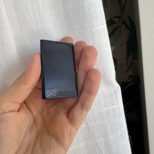 Marlboro metal promotional lighter used