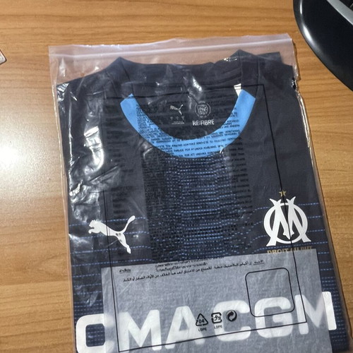 Marseille 2025-2026 Jersey new, official replica, size Large