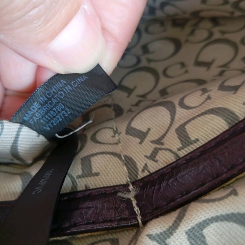 Guess shoulder bag used, purple, crossbody