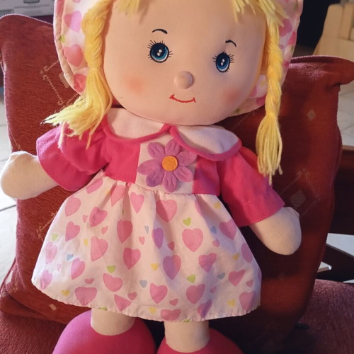 Cloth doll large like new
