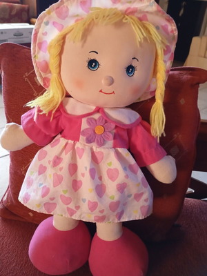 Cloth doll large like new