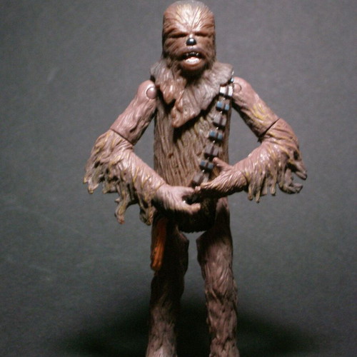 Kenner Star Wars Chewbacca figure vintage used, missing laser