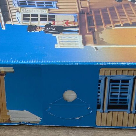 Playmobil Western 3770 ЖП гара Colorado Springs употребяван