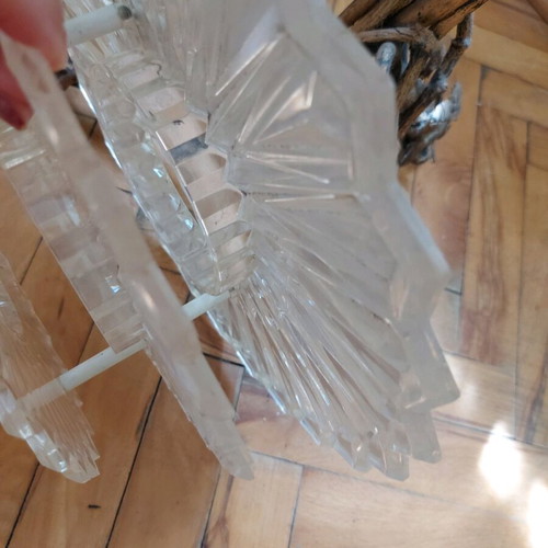 Decorative flower from USSR used, plastic rings