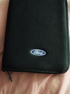 Ford document organizer used with Ford logo