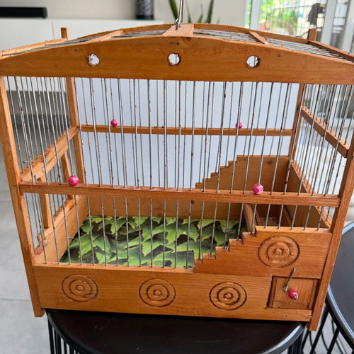 Wooden canary cage like new