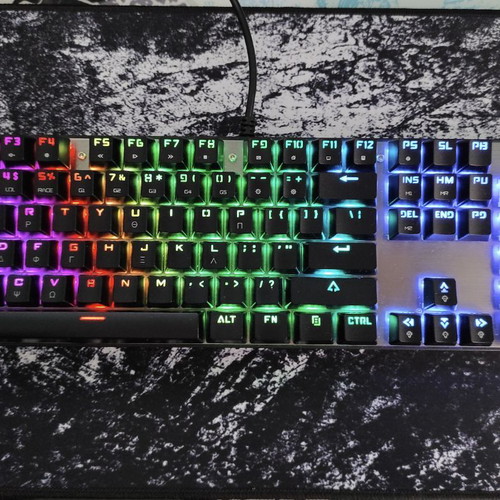 Keycaps μαύρα για μηχανικό πληκτρολόγιο καινούργια