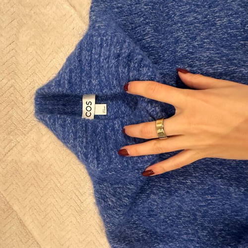 Cos Blue Pullover Brand New, Size S
