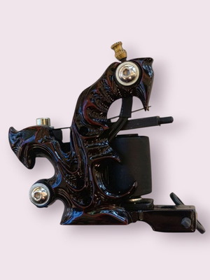 Tattoo gun like new, dark red