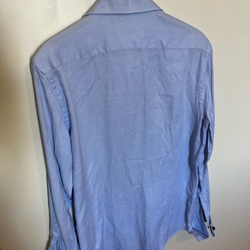 Massimo Dutti Men's Shirt Size 40 Like New Blue