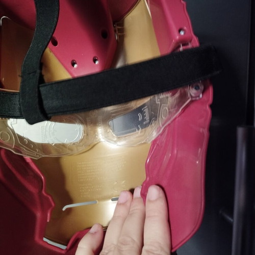 Ironman mask with sound and light like new