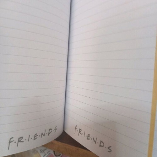 Friends notebook new 14.5x21cm