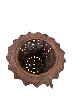 Gianniotiko bronze lamp used 50-60 years 22x10cm