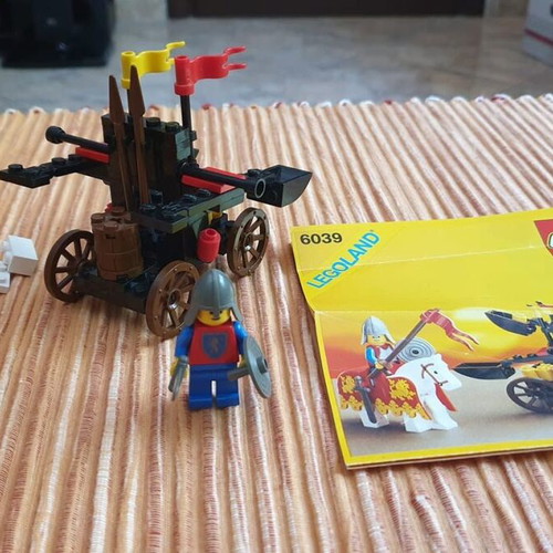 Lego Twin Arm Launcher used, item no 6039