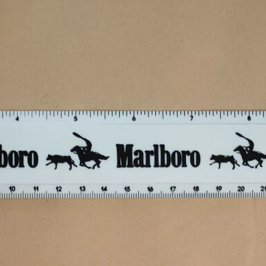 Marlboro plastic ruler 33 cm from the 80s new