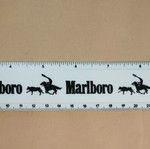 Marlboro plastic ruler 33 cm from the 80s new
