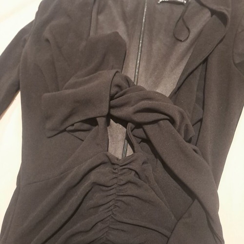 Black long-sleeve Zara dress like new, XS
