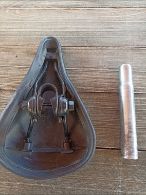 Bicycle saddle used with seat post