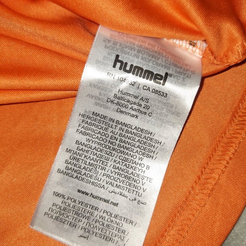 Dybbøl IU handball jersey used, long sleeve, Hummel