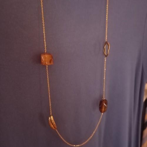 Boho Chic Long Necklace Anna Fine Jewellery 88cm like new