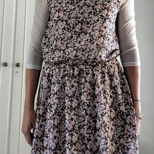 Sinsay floral dress L used