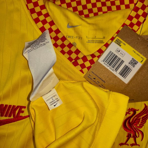 Liverpool Soccer Jersey Nike Original 3rd Shirt 2021-2022 New