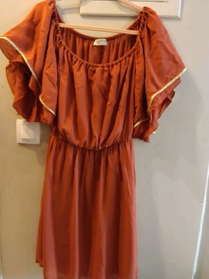 BSB ефирна лятна рокля оранжева като нова
