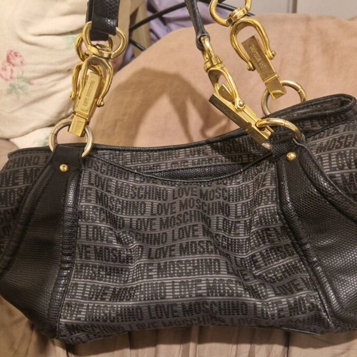 Love Moschino handbag lightly used, black