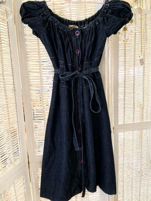 Vintage Y2K denim dress Soul Rebel like new, size Small/Medium