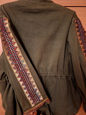 Jacket green, xsmall oversized, like new