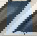  MOSCHINO vintage denim φούστα με μπλε στρας/πετραδάκια