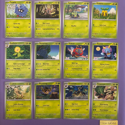 Pokémon TWM 135 cards new from Twilight Masquerade set