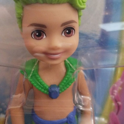 Barbie Dreamtopia Chelsea Mermaid Doll Green Hair new Mattel 2019