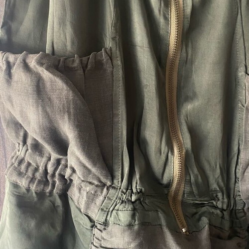 Daniele Alessandrini women's top XL like new, olive grey
